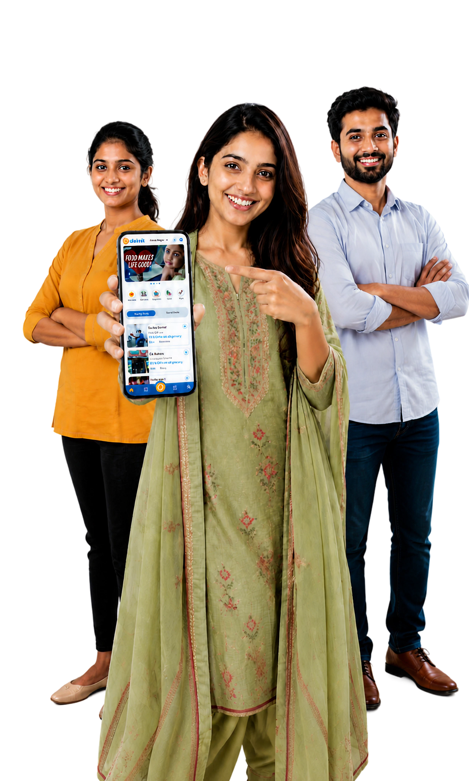 CLAIMIT customers using the app